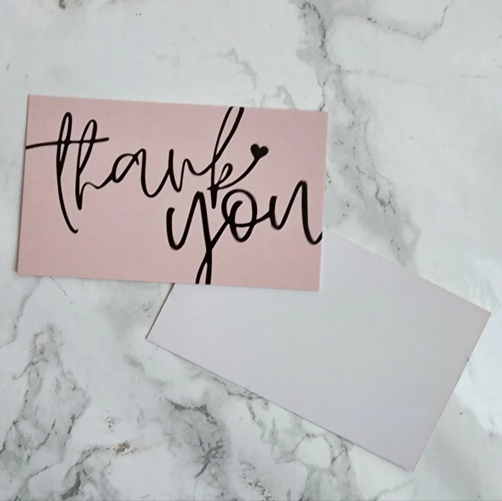 60 Thank you cards
